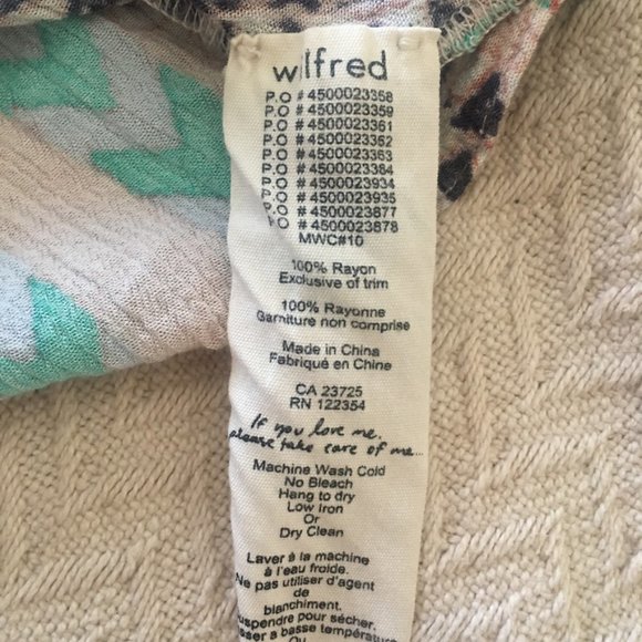 Wilfred mini dress boho chevron arrow cross back - Picture 6 of 7